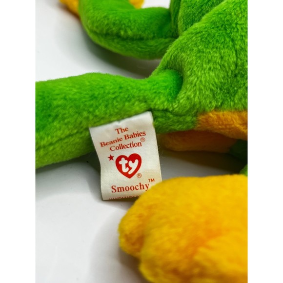 Ty Beanie Babies Smoochy The Frog - Picture 3 of 4